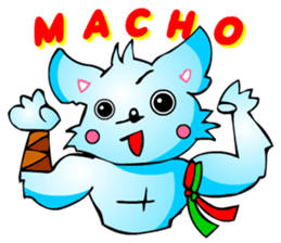 Poker Faced Chihuahua Dog (Men's Job) sticker #3491798