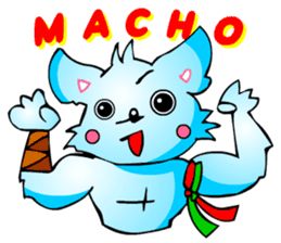 Poker Faced Chihuahua Dog (Men's Job) sticker #3491798