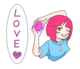 The best of the lethargy girl sticker #3492456