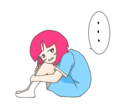 The best of the lethargy girl sticker #3492461