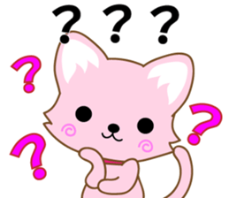 White cat Hiroshima sticker #3493269