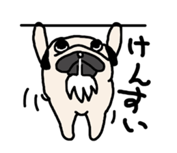 Diet Pug sticker #3494067