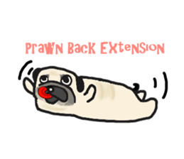 Diet Pug sticker #3494075