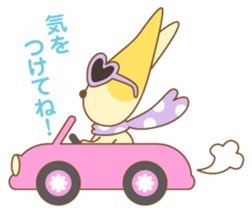 Stylish cat1 sticker #3494307