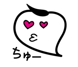 White balloon-chan sticker #3494341