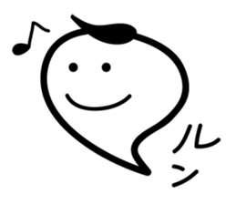 White balloon-chan sticker #3494346