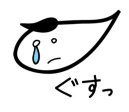 White balloon-chan sticker #3494349