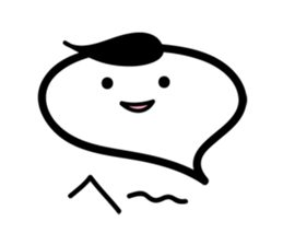 White balloon-chan sticker #3494352