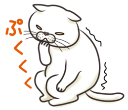 Cat Looks 2 -ugly cat sticker- sticker #3494442
