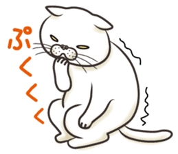 Cat Looks 2 -ugly cat sticker- sticker #3494442
