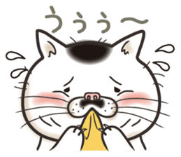 Cat Looks 2 -ugly cat sticker- sticker #3494445