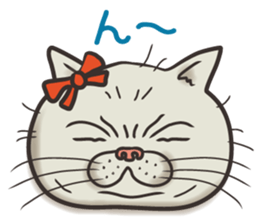 Cat Looks 2 -ugly cat sticker- sticker #3494464