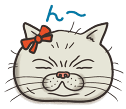 Cat Looks 2 -ugly cat sticker- sticker #3494464