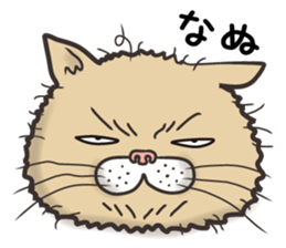 Cat Looks 2 -ugly cat sticker- sticker #3494466