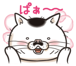 Cat Looks 2 -ugly cat sticker- sticker #3494470