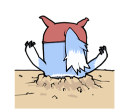 Not Cute Animal Sticker sticker #3494647