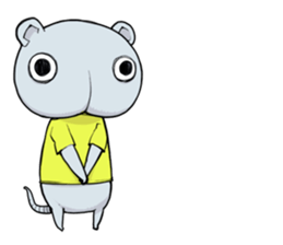 Not Cute Animal Sticker sticker #3494672