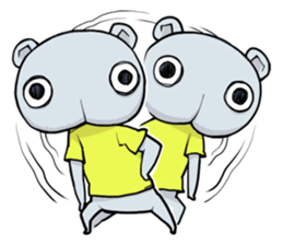 Not Cute Animal Sticker sticker #3494674