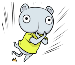 Not Cute Animal Sticker sticker #3494678