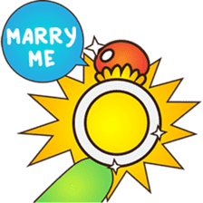 Pura the turtle in love sticker #3494746