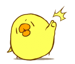 Mocchy of Mochino-bird sticker #3494938