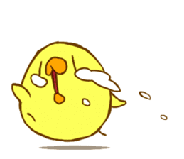 Mocchy of Mochino-bird sticker #3494944