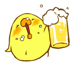 Mocchy of Mochino-bird sticker #3494947