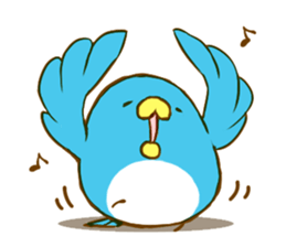 Mocchy of Mochino-bird sticker #3494958