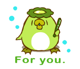 Mocchy of Mochino-bird sticker #3494959