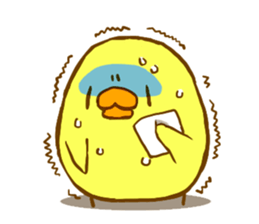 Mocchy of Mochino-bird sticker #3494966