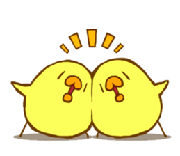 Mocchy of Mochino-bird sticker #3494975