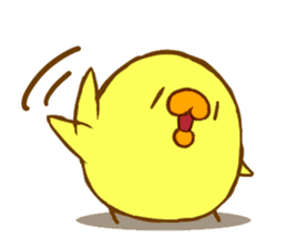 Mocchy of Mochino-bird sticker #3494977