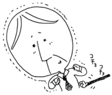 KAZUO STICKER sticker #3495305