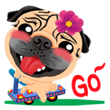 SihWun's Pug World (Part.2) sticker #3495338