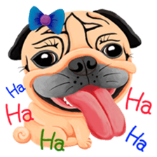 SihWun's Pug World (Part.2) sticker #3495345