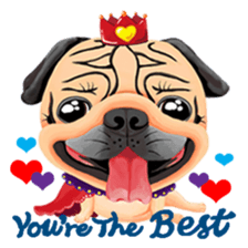 SihWun's Pug World (Part.2) sticker #3495353