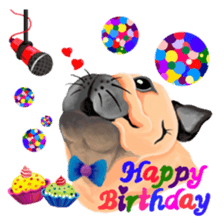 SihWun's Pug World (Part.2) sticker #3495355