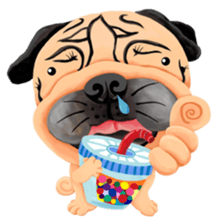 SihWun's Pug World (Part.2) sticker #3495369