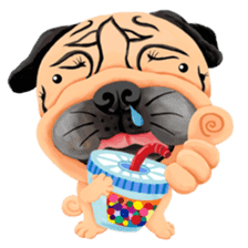 SihWun's Pug World (Part.2) sticker #3495369
