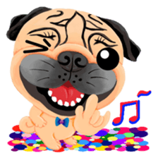 SihWun's Pug World (Part.2) sticker #3495373