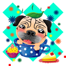 SihWun's Pug World (Part.2) sticker #3495374