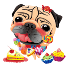 SihWun's Pug World (Part.2) sticker #3495377
