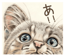 Cat and my cute companies sticker #3495862