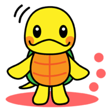 Kamemaru is the turtle boy 2 sticker #3496359