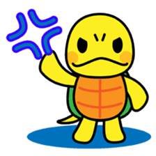 Kamemaru is the turtle boy 2 sticker #3496363
