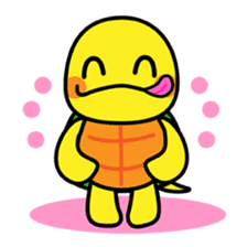 Kamemaru is the turtle boy 2 sticker #3496373