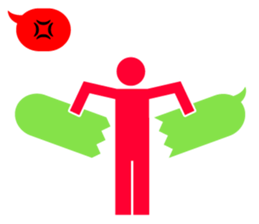 The Pictogram/English sticker #3496461