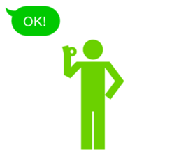 The Pictogram/English sticker #3496464