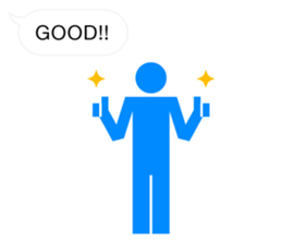 The Pictogram/English sticker #3496466