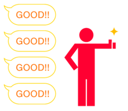 The Pictogram/English sticker #3496467